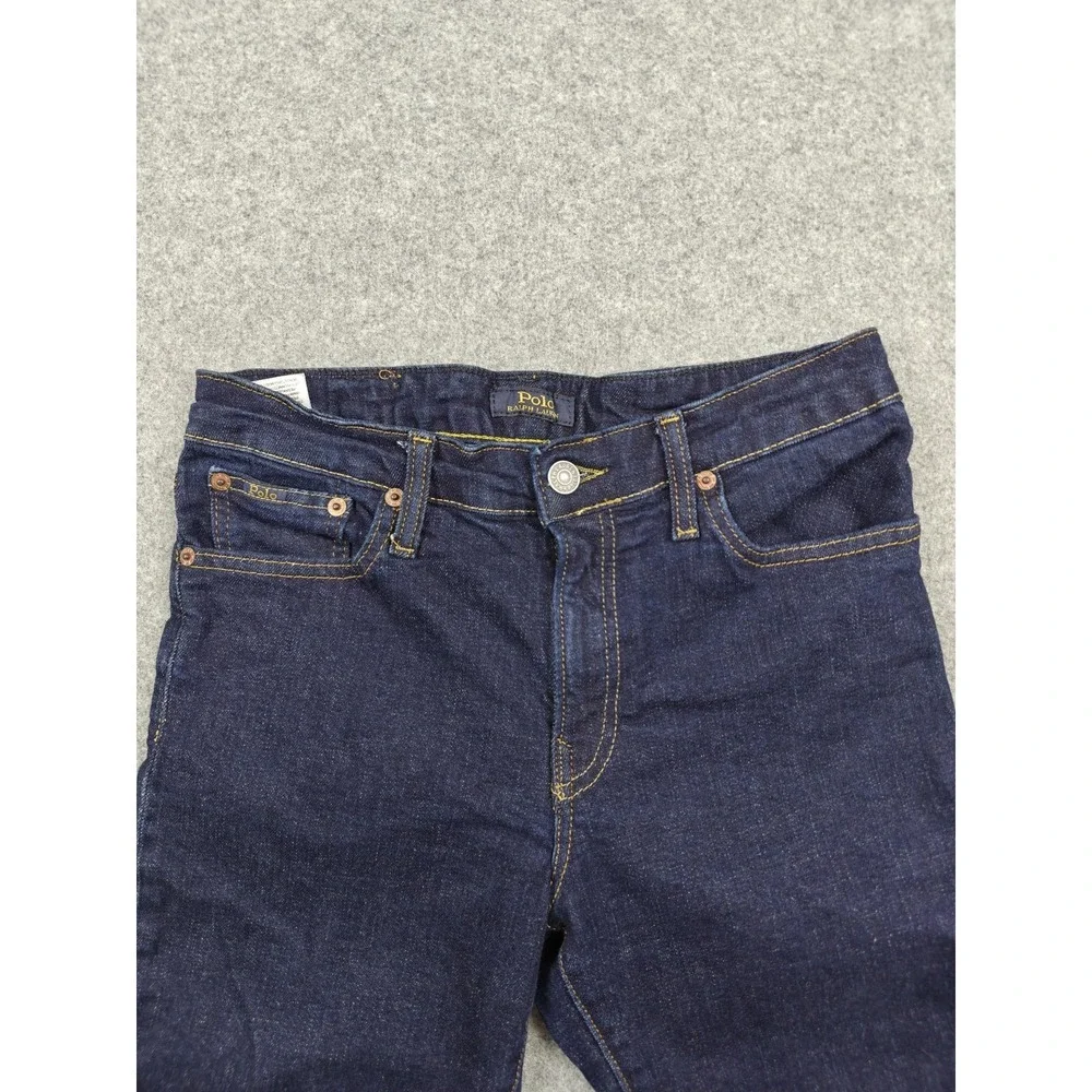 Polo Ralph Lauren Jeans Kids Size 14-16 Blue Hampton Straight Denim Zip Fly
